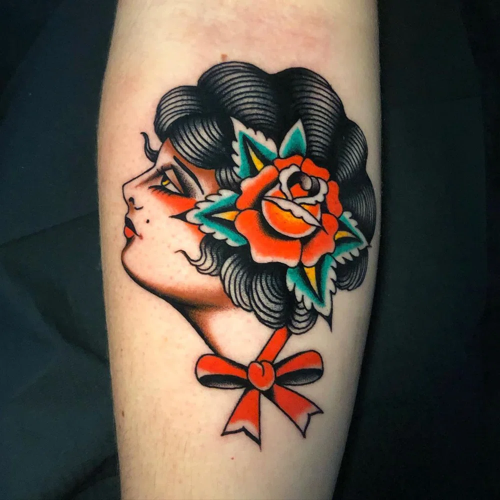Max Ink Tattoos  Piercing  Big bold traditional roses by moiraramone  Did you know Clean Bold Traditional tattoos are our specialty  Facebook