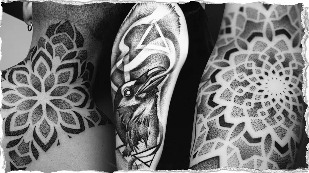 Enchanting Artistry of Dotwork Tattoo Style - Ink Satire Tattoo Blog