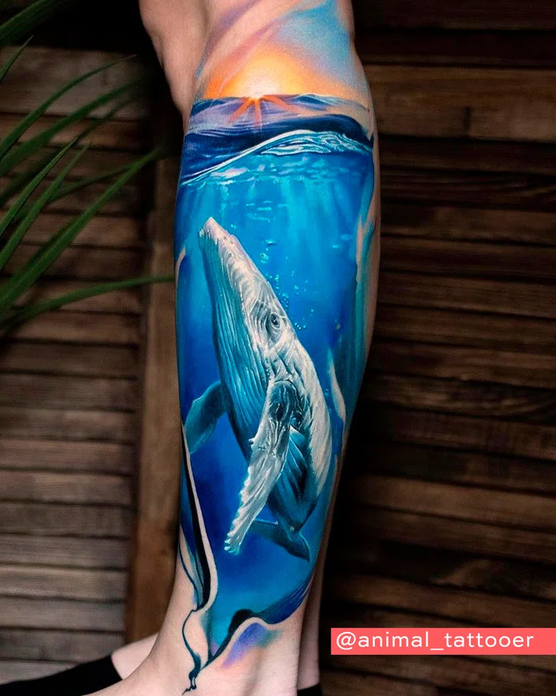 Why does blue tattoo ink look better than other colors  Quora