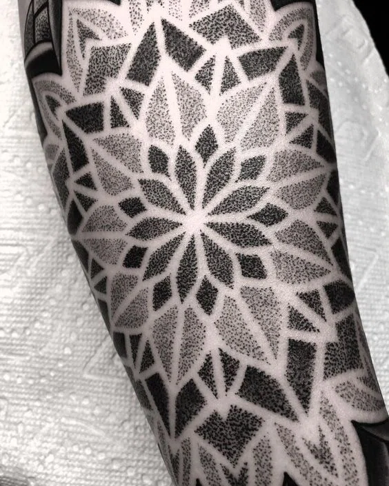 Dotwork Sleeve/2. Session (Done by Tobias Andersen 