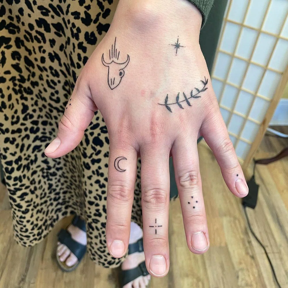 Hidden hair tattoos are the latest trend that's taking over social media