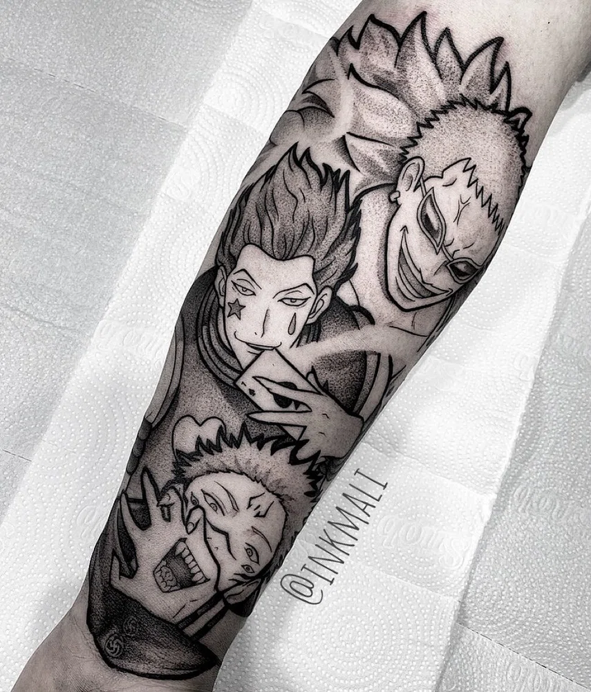 Tattoo sleeve - Anime | Cool Mania