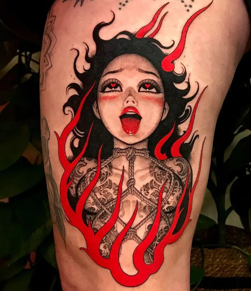 Ready for ts to heal. | red ink healing process | TikTok