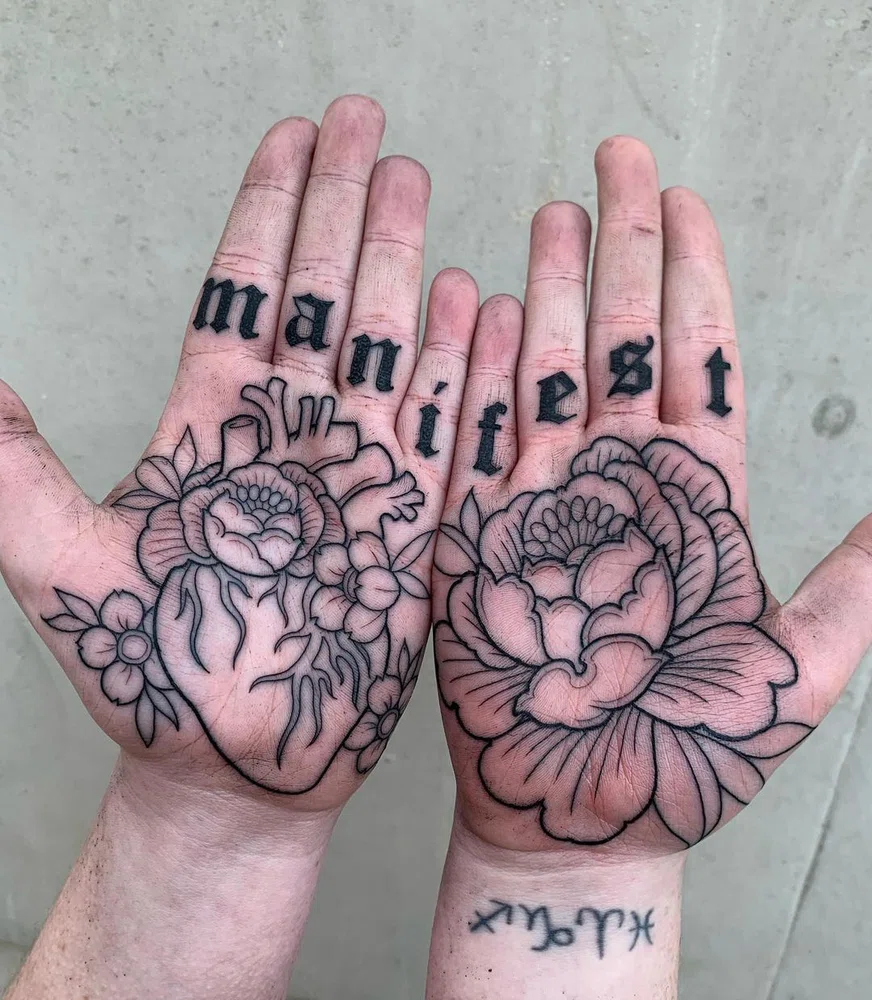 Palm tattoos what you should know