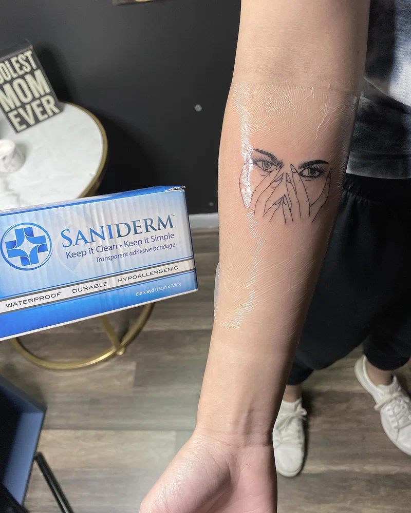 well we love an allergic reaction to saniderm saniderm tattoo che   TikTok