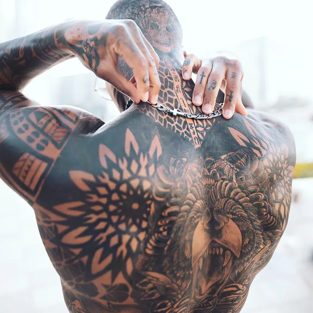 43 Color Tattoos On Dark Skin That Will Inspire Your Next Appointment  See  Photos  Allure