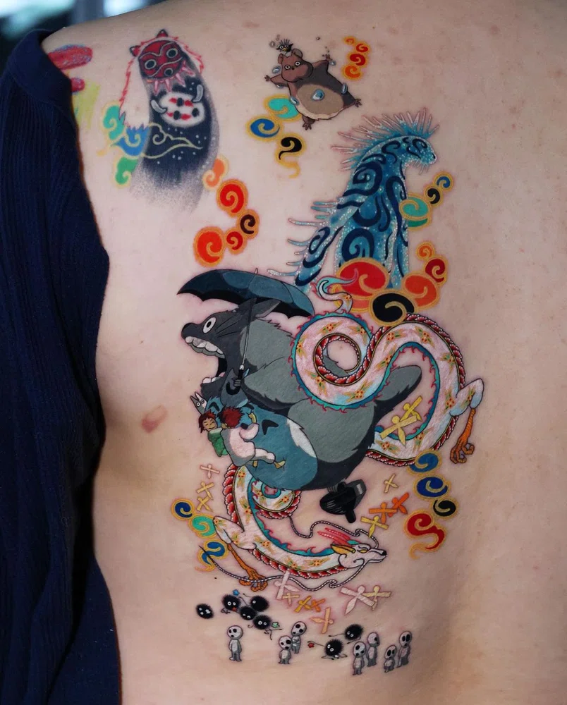 Whimsically realistic golden tattoos by Jooa — Visualflood Magazine