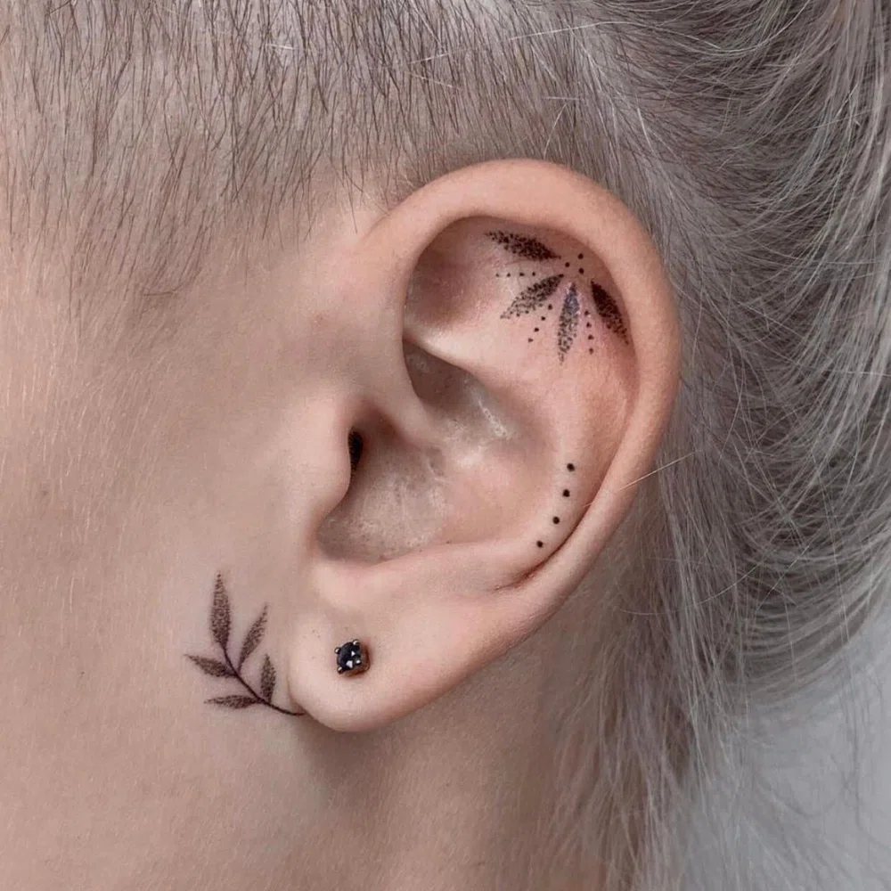 Tatuajes para la oreja