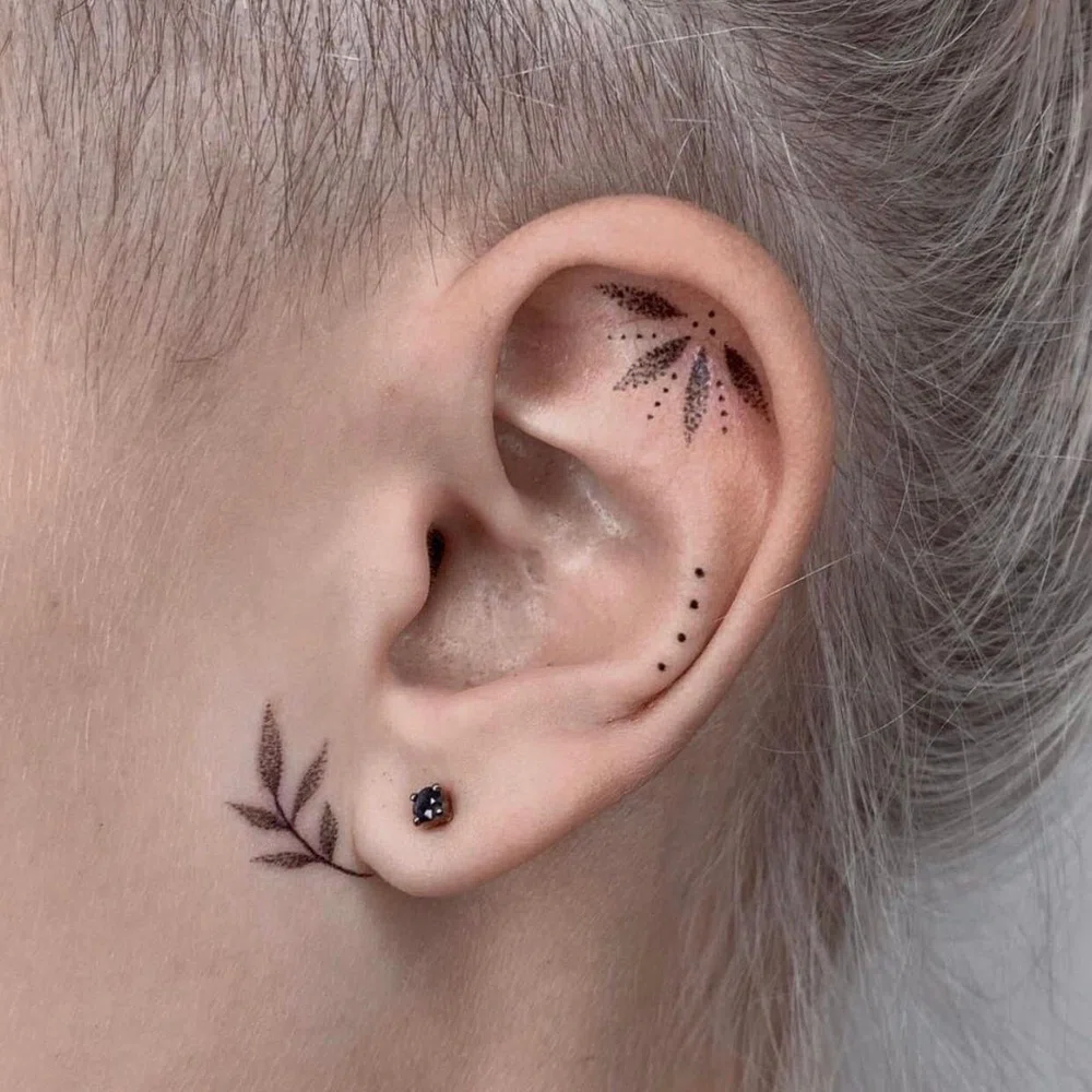 Ear Tattoos Are The Painful New Ink Trend | LittleThings.com